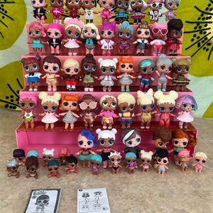 L.O.L. Surprise! Colorful Doll Collection - Pink, Blue, Orange